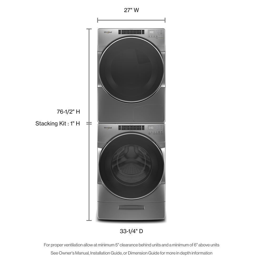 7.4 cu. ft. Front Load Gas Dryer with Steam Cycles