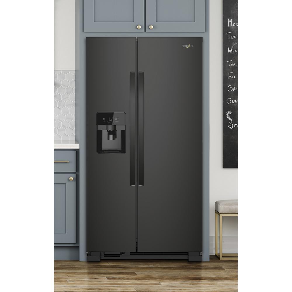 36-inch Wide Side-by-Side Refrigerator - 25 cu. ft.