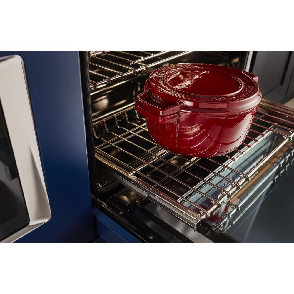 KitchenAid® 48'' Smart Commercial-Style Dual Fuel Range with Griddle