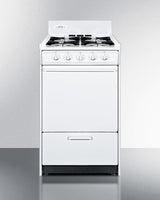 20" Wide Gas Range