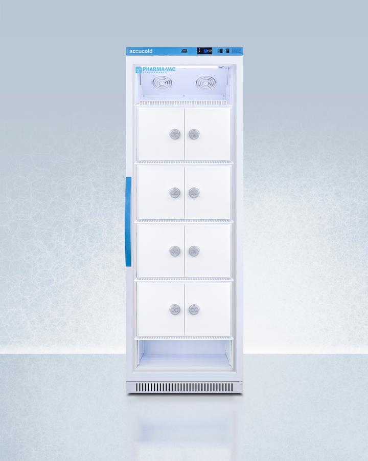 15 CU.FT. Upright Vaccine Refrigerator With Interior Lockers