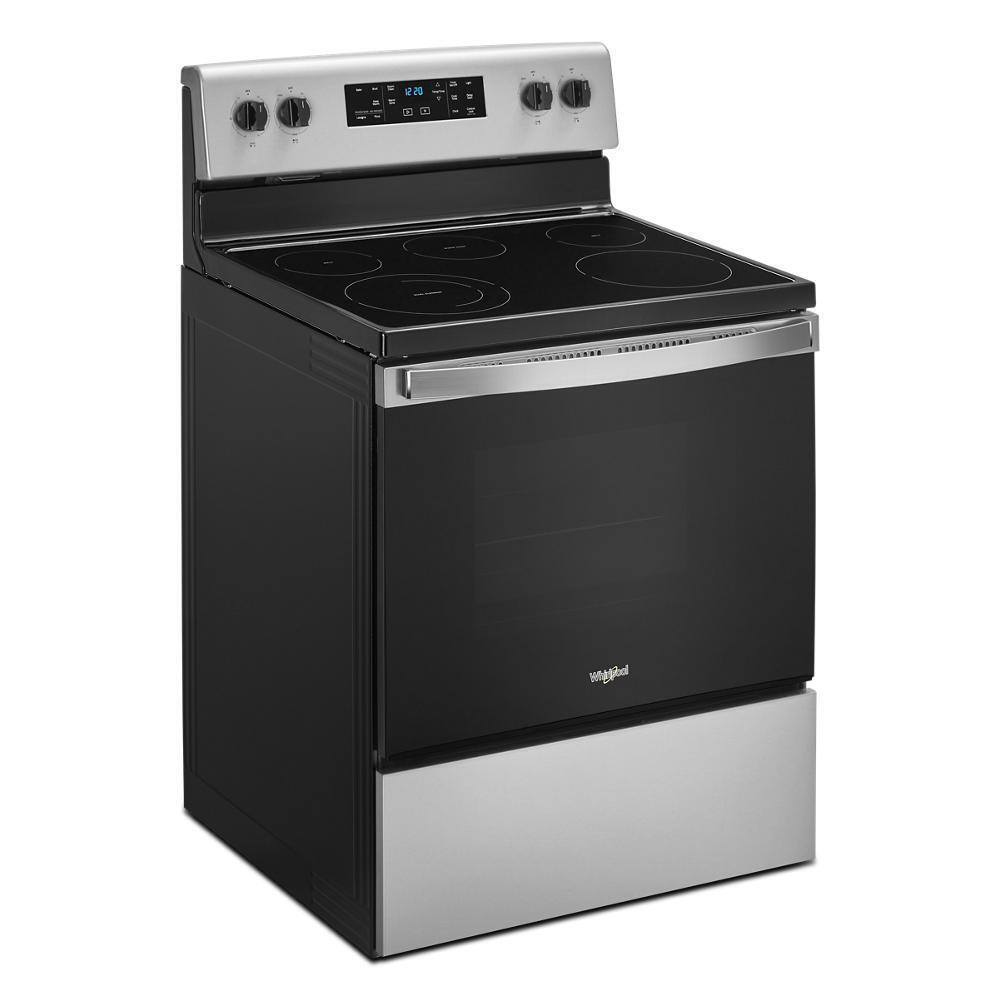 5.3 cu. ft. Whirlpool® electric range with Frozen Bake™ technology