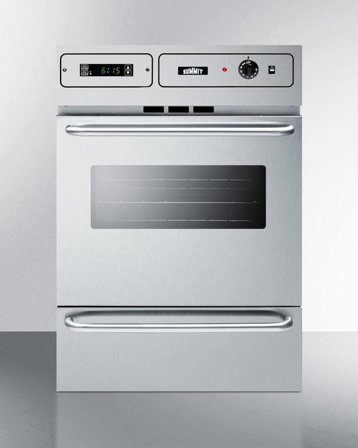 24" Wide Gas Wall Oven