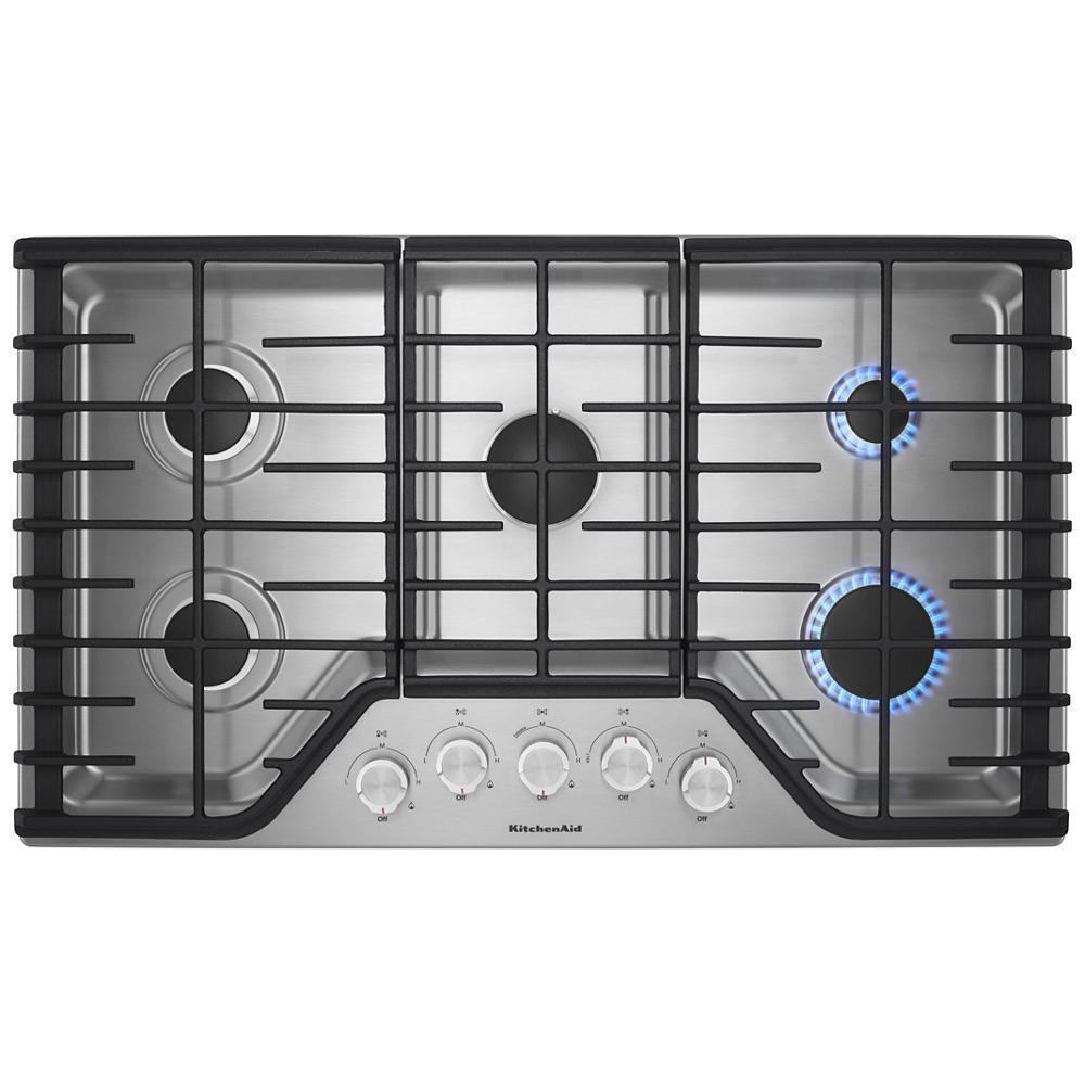 36" 5-Burner Gas Cooktop