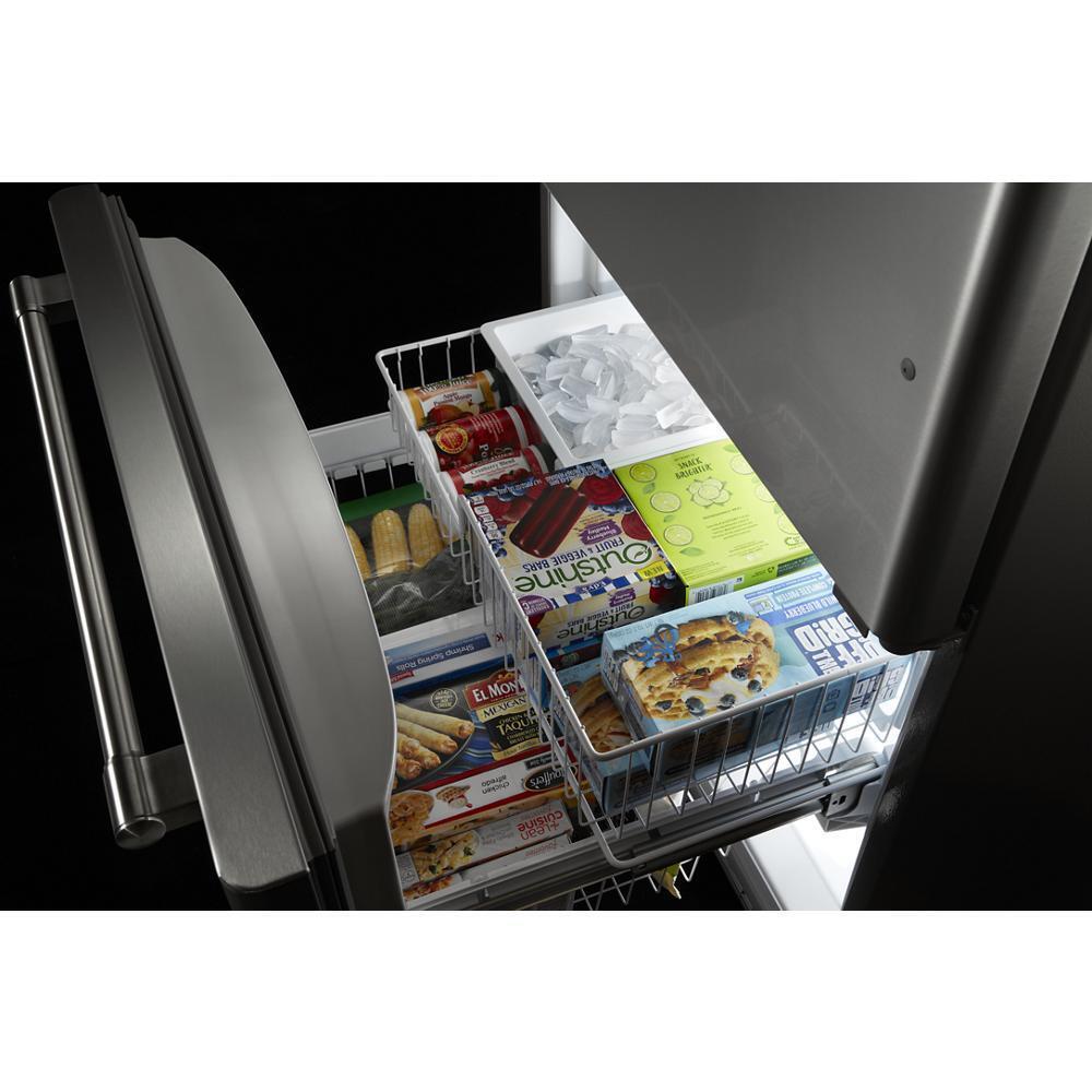 33-Inch Wide Bottom Mount Refrigerator - 22 Cu. Ft.