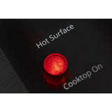 30-inch Electric Ceramic Glass Cooktop with Two Dual Radiant Elements