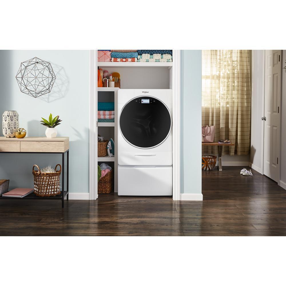 15.5" Pedestal for Front Load Washer and Dryer with Storage