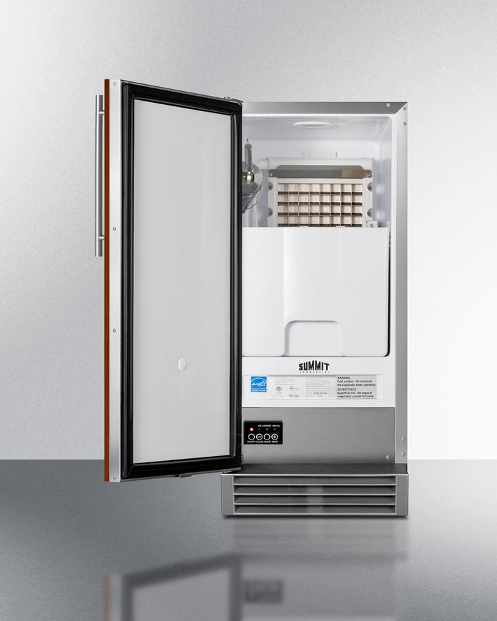 Built-in 50 Lb. Clear Icemaker, ADA Compliant (panel Not Included)