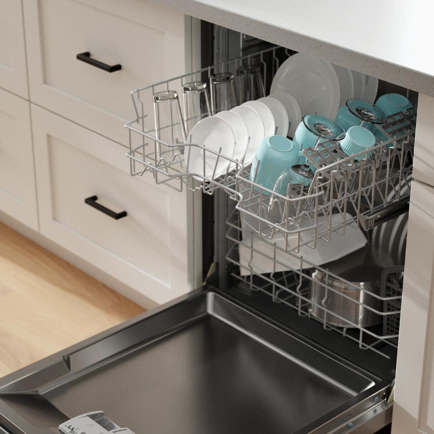 100 Series Dishwasher 24" Stainless Steel Anti-fingerprint