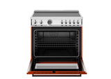 36" Professional Range Induction Self Clean Arancio Orange