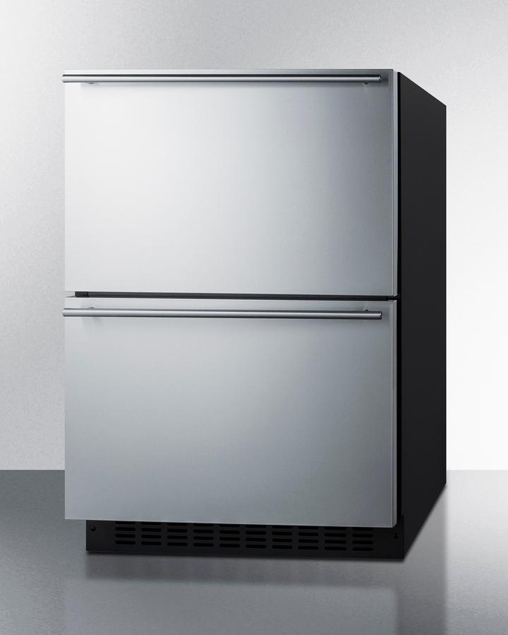 24" Wide 2-drawer All-refrigerator, ADA Compliant (panels Not Included)