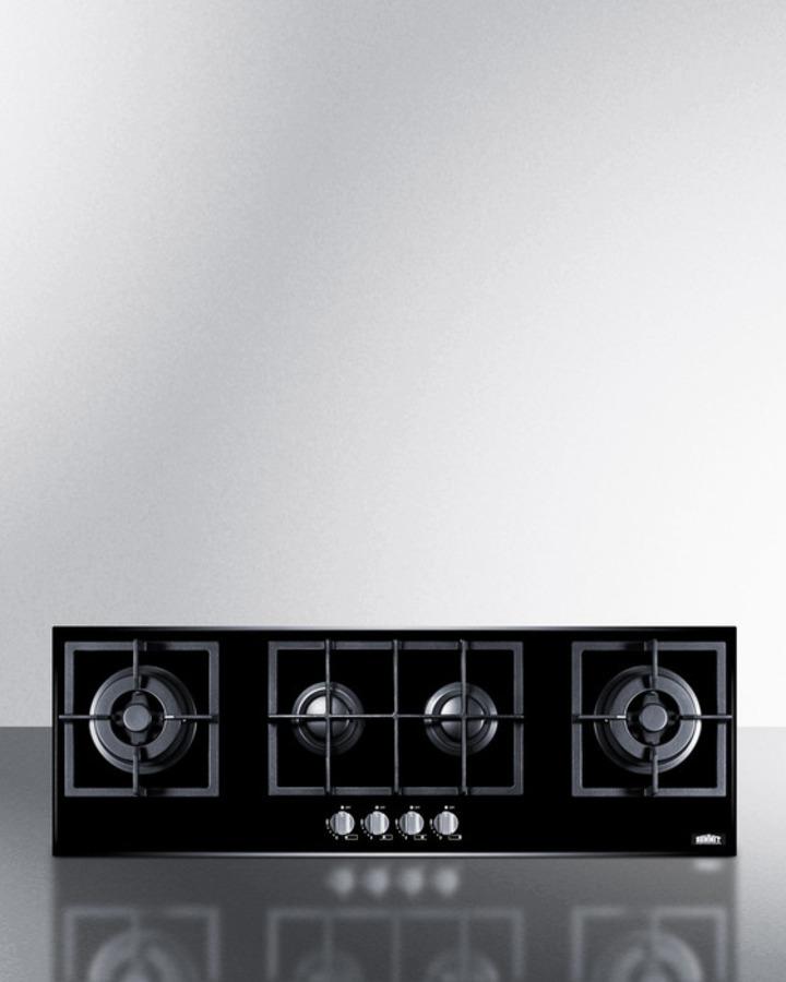 44" Wide 4-burner Gas Cooktop