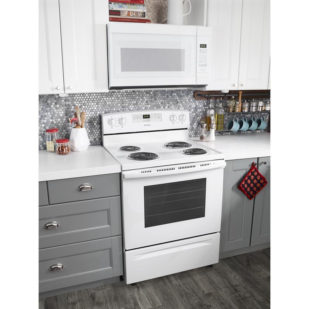 30-inch Amana® Electric Range with Bake Assist Temps