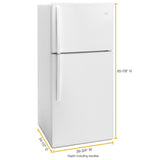 30-inch Wide Top Freezer Refrigerator - 19 Cu. Ft.