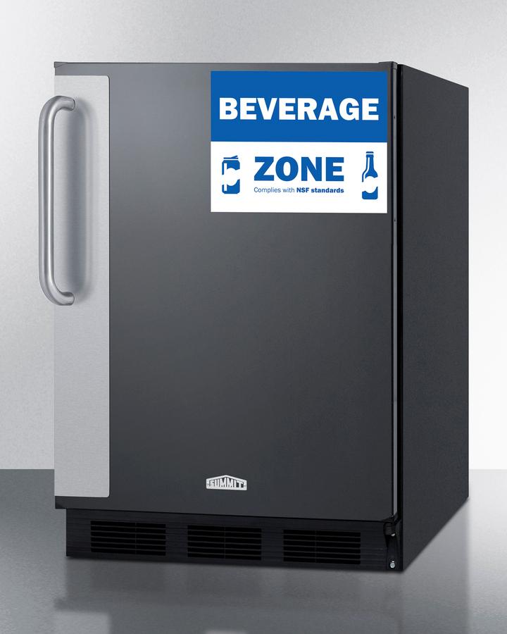 24" Wide All-refrigerator, ADA Height