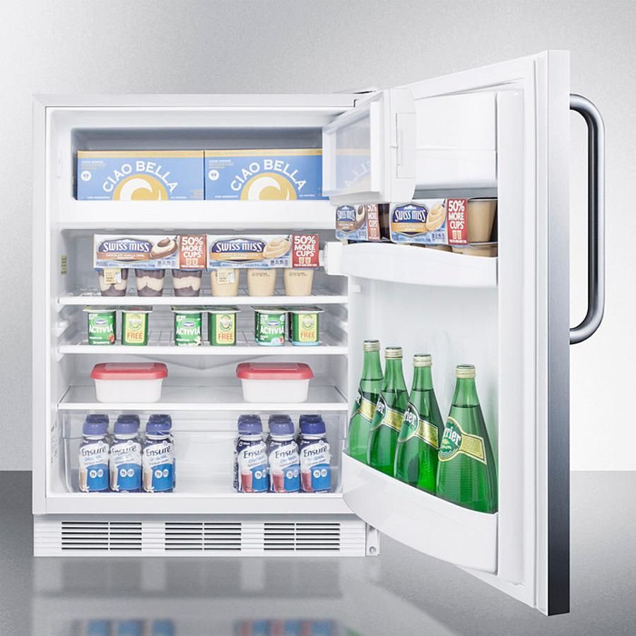 24" Wide Refrigerator-freezer, ADA Compliant