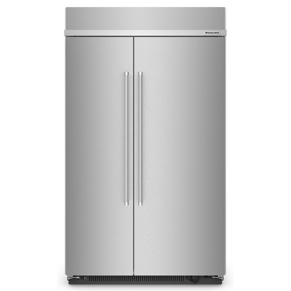 30 Cu. Ft. 48" Built-In Side-by-Side Refrigerator with PrintShield™ Finish