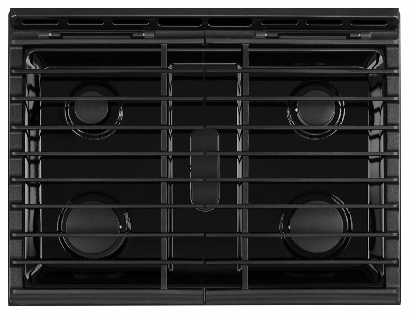 5.8 Cu. Ft. Slide-In Gas Range with EZ-2-Lift™ Hinged Grates - Black Ice