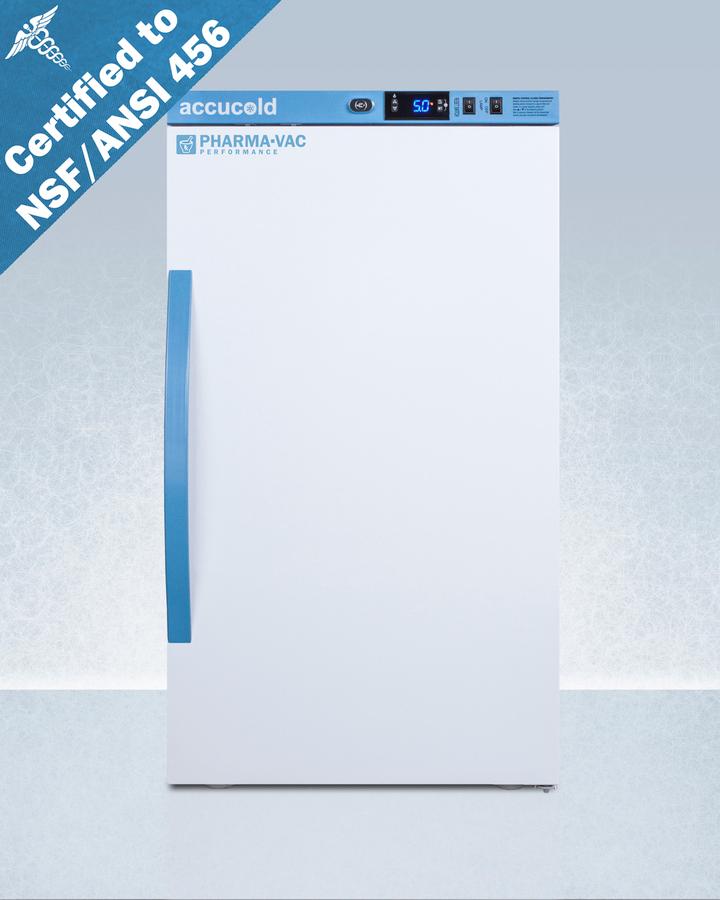 3 CU.FT. Counter Height Vaccine Refrigerator, Certified To Nsf/ansi 456 Vaccine Storage Standard