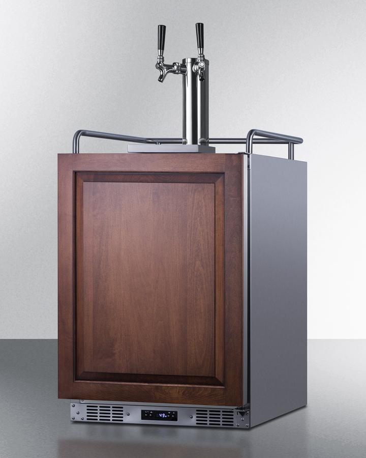 24" Wide Built-in Wine Kegerator (panel Not Included)