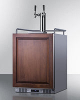 24" Wide Built-in Wine Kegerator (panel Not Included)