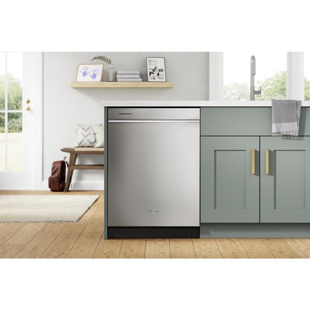 Fingerprint Resistant Quiet Dishwasher with 3rd Rack & Large Capacity