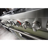 KitchenAid® 48'' Smart Commercial-Style Dual Fuel Range with Griddle