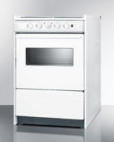 24" Wide Electric Coil Top Range