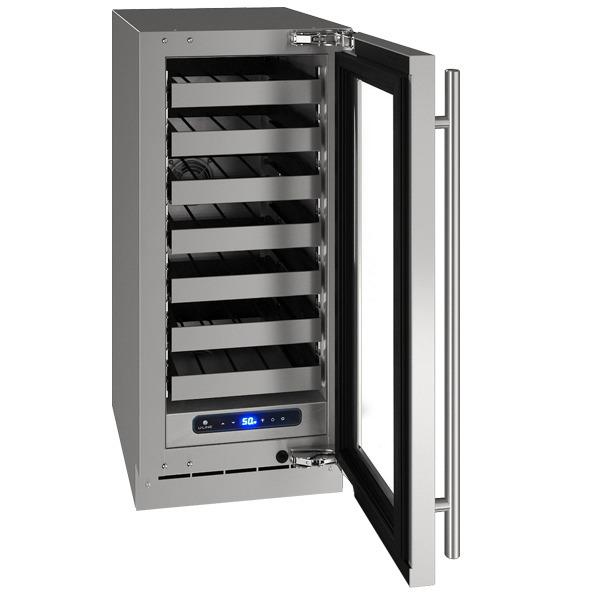 Hwc515 15" Wine Refrigerator With Stainless Frame Finish and Field Reversible Door Swing (115 V/60 Hz)