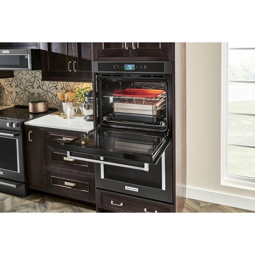 Smart Oven+ 30" Double Oven with Powered Attachments and PrintShield™ Finish