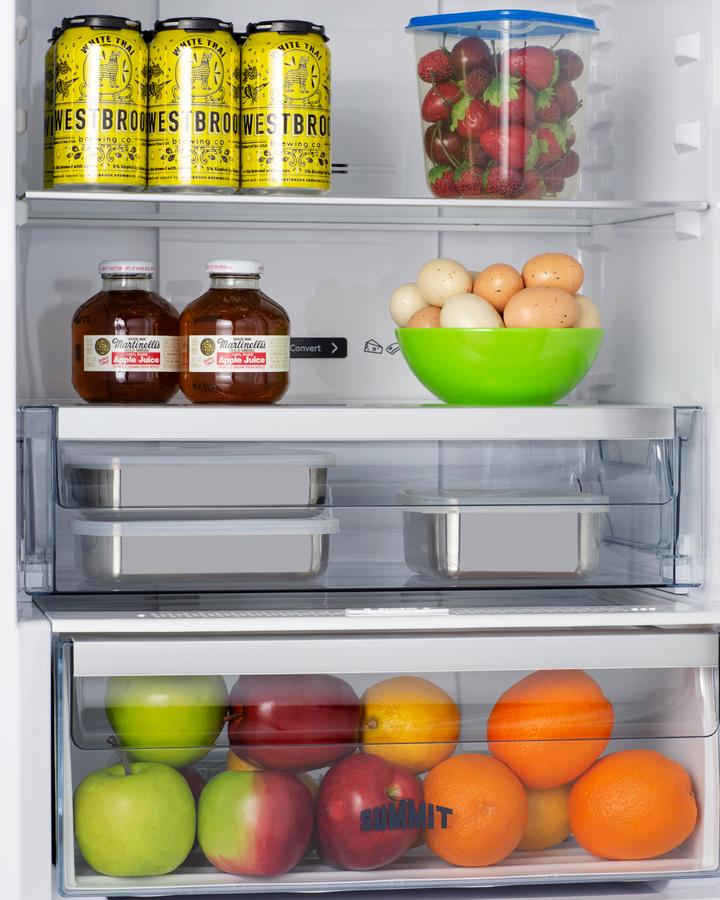 48" Wide Bottom Freezer Refrigerator Set