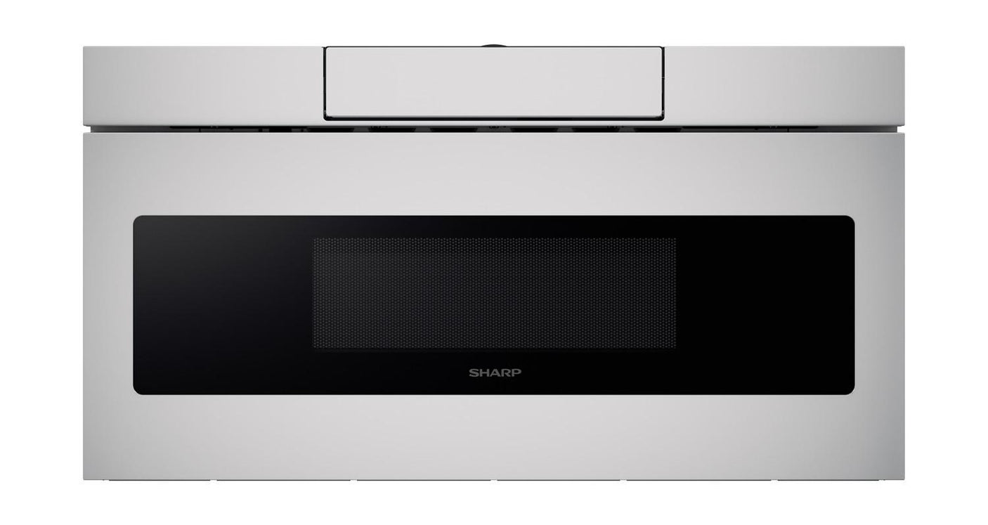 30 in. 1.2 cu. ft. 950W Sharp Stainless Steel Microwave Drawer Oven