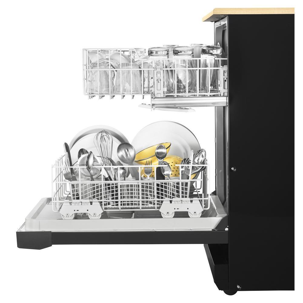 Heavy-Duty Dishwasher with 1-Hour Wash Cycle