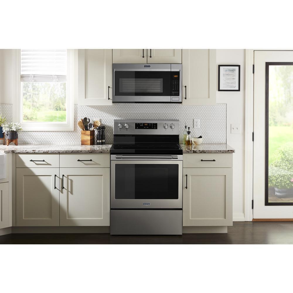 30-Inch Wide Electric Range With Shatter-Resistant Cooktop - 5.3 Cu. Ft.