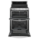 6.0 Cu. Ft. Gas Double Oven Range with EZ-2-Lift™ Hinged Grates