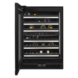 Panel-Ready 24" Built-In Undercounter Wine Cellar - Left Swing