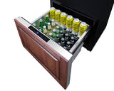 24" Wide Built-in Drawer Refrigerator