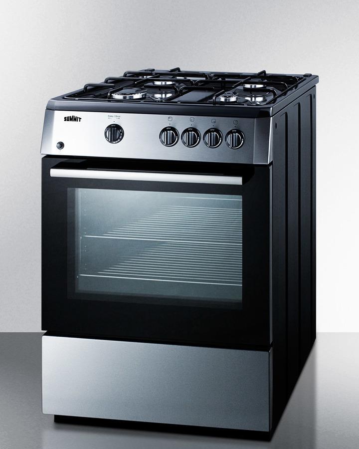 24" Wide Gas Range