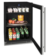 Hre124 24" Refrigerator With Stainless Frame Finish (115 V/60 Hz)