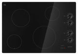 30-inch Electric Cooktop with Multiple Settings - Black