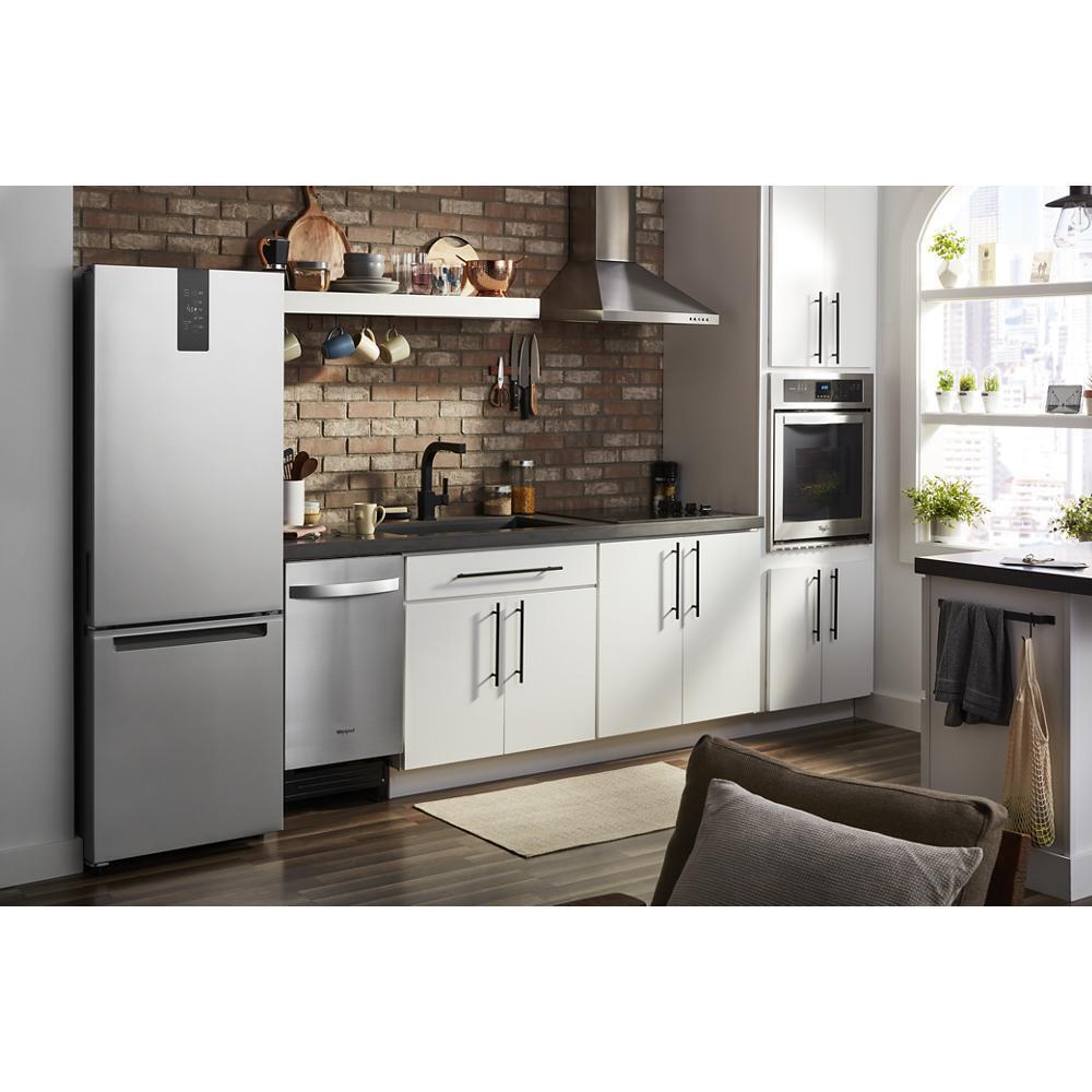 24-inch Wide Garage-Ready Bottom-Freezer Refrigerator - 12.9 cu. ft.