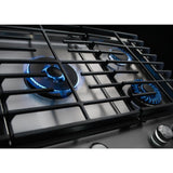 30" 5-Burner Gas Cooktop with Griddle