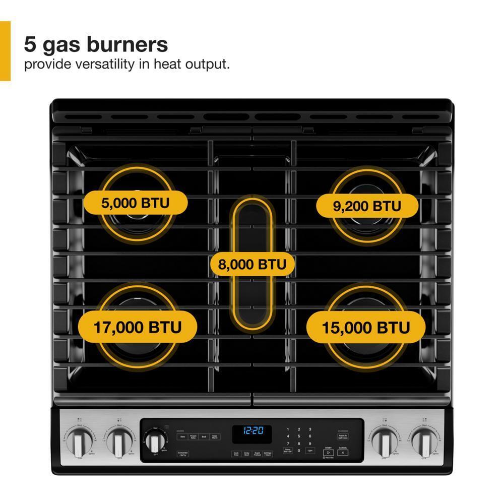 5.8 Cu. Ft. Whirlpool® Gas 7-in-1 Air Fry Oven