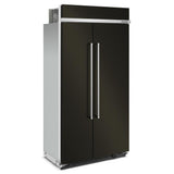 25.5 Cu Ft. 42" Built-In Side-by-Side Refrigerator with PrintShield™ Finish