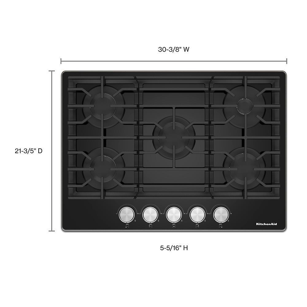 36" Gas-on-Glass Cooktop