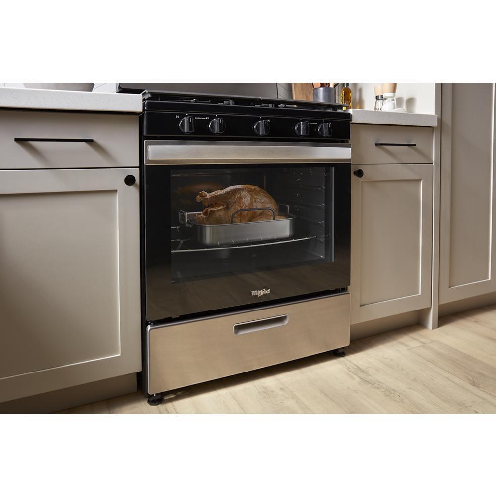 5.1 Cu. Ft. Freestanding Gas Range with Edge to Edge Cooktop