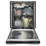 Eco Series Quiet Dishwasher with a washing 3rd Rack & Water Repellent Silverware Basket