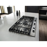 36" 5-Burner Gas Cooktop