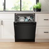 100 Premium Dishwasher 24" Black stainless steel