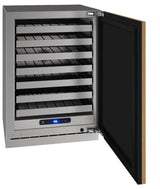 Hwc524 24" Wine Refrigerator With Integrated Solid Finish and Field Reversible Door Swing (115 V/60 Hz)